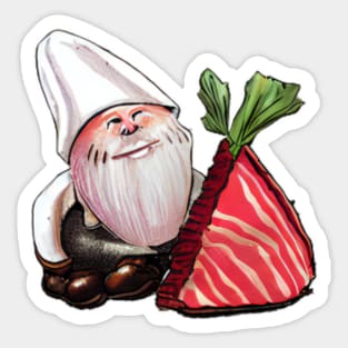 Steak Gnome Vintage Sticker